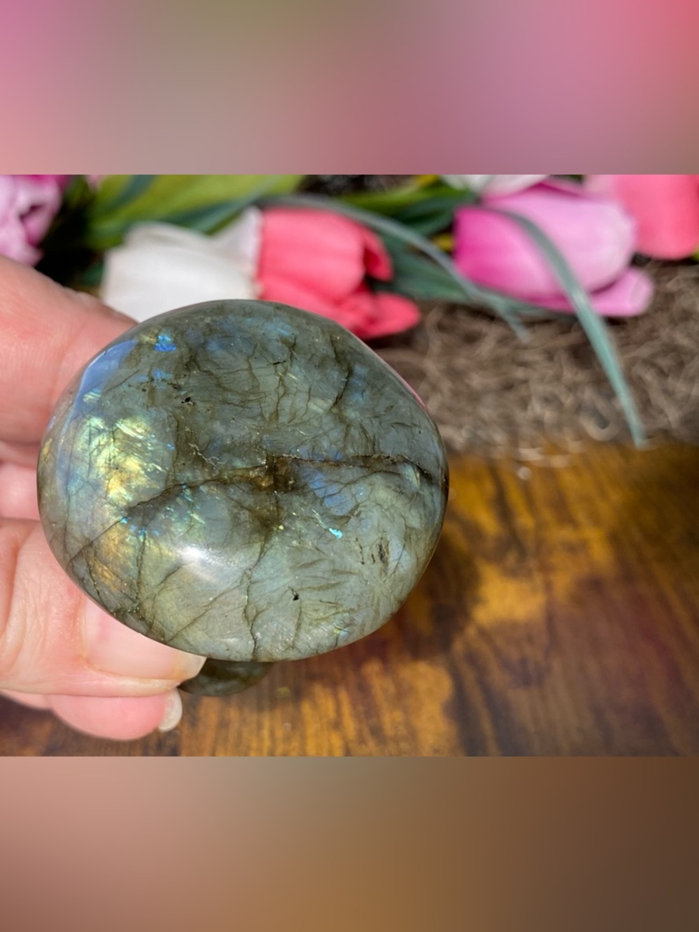Labradorite Mushroom - Picture 13 of 16